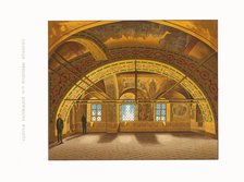 The Tsarina's Golden Chamber. From the Antiquities of the Russian State, 1849-1853. Creator: Solntsev, Fyodor Grigoryevich (1801-1892).
