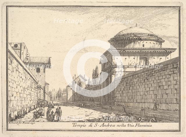 Tempio di Sant'Andrea, Via Flaminia, 1750. Creator: Jérôme Charles Bellicard.
