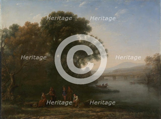 The Ford, possibly 1636. Creator: Claude Lorrain.