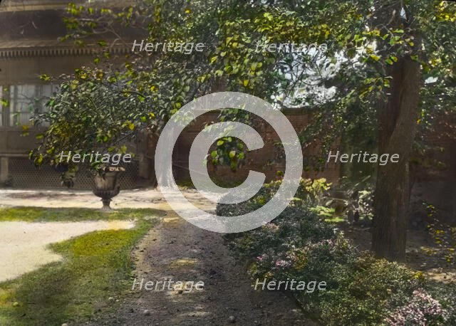 William Corcoran Eustis house, H Street and Connecticut Avenue, Washington, D.C., N.W., c1895-1900. Creator: Frances Benjamin Johnston.