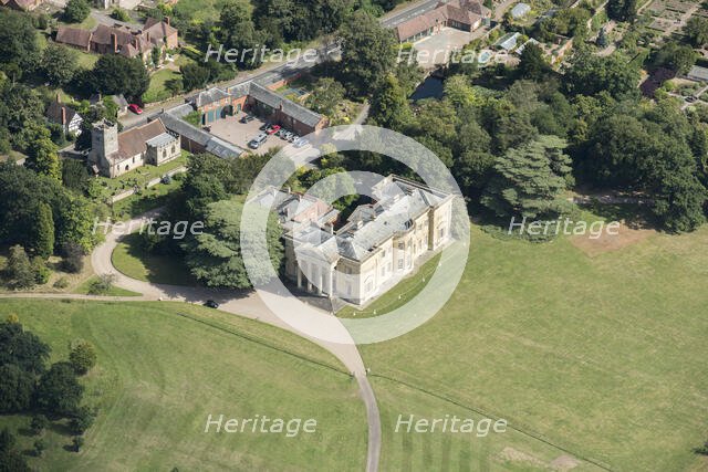 Spetchley Hall and Roman Catholic Chapel, stables, and Church of All Saints, Worcestershire, 2016. Creator: Damian Grady.