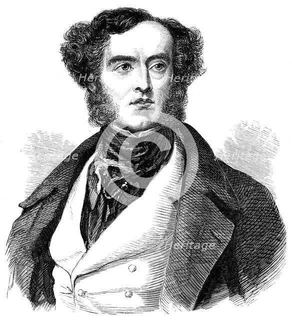 Lord George Bentinck, (1802-1848), 19th century. Artist: Unknown