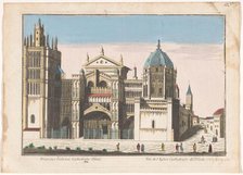 View of the Toledo cathedral, 1700-1799. Creator: Anon.