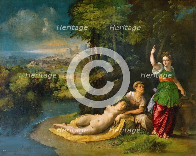 Diana and Callisto, ca 1528.