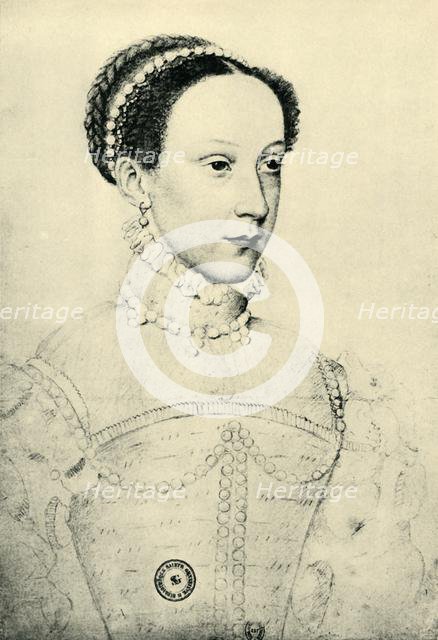 Mary, Queen of Scots, 1559, (1943).  Creator: Francois Clouet.