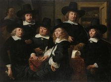 Six Regents and the Beadle of the Nieuwezijds Institute for the Outdoor Relief of the Poor, Amsterda Creator: Ferdinand Bol.