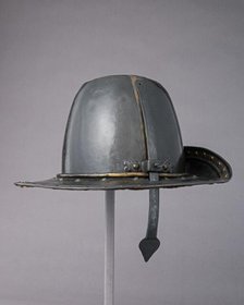 Helmet in the Shape of a Cavalier's Hat, probably British, ca. 1630-50. Creator: Unknown.