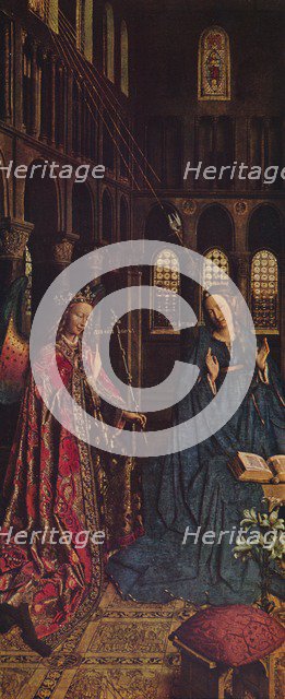 'The Annunciation', 1434-1436. Artist: Jan van Eyck.
