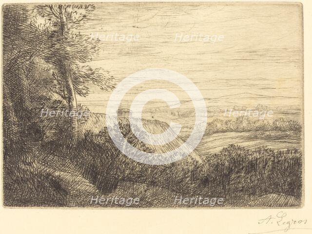 Last Rays (Les derniers rayons). Creator: Alphonse Legros.