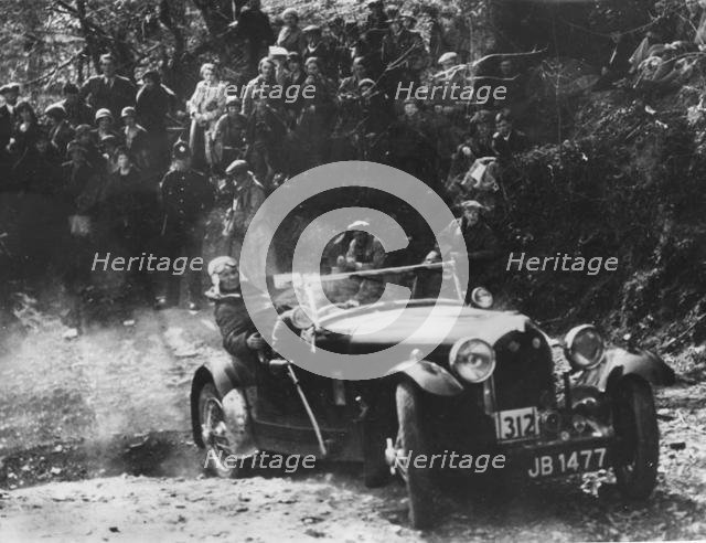 Marendaz 13-70 Special on 1934 Land's End Trial. Creator: Unknown.