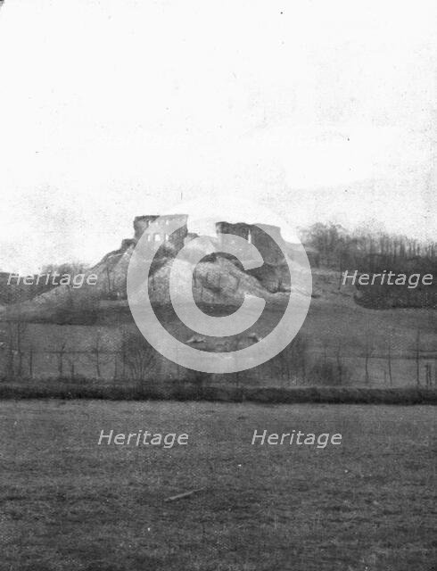 'Le Royaume de la Mort'; Apres: Coucy-le-Chateau, vu du meme point', 1917. Creator: Unknown.