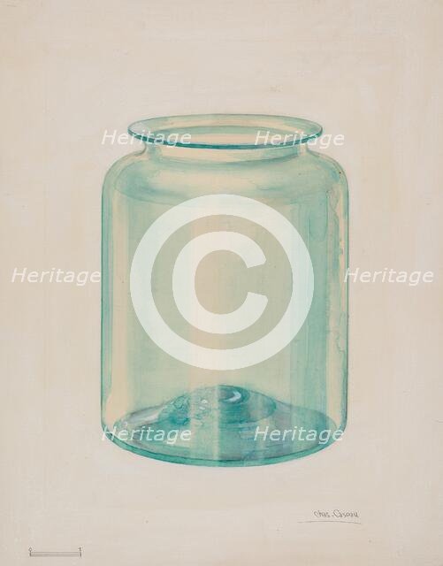 Jar, c. 1936. Creator: Charles Caseau.
