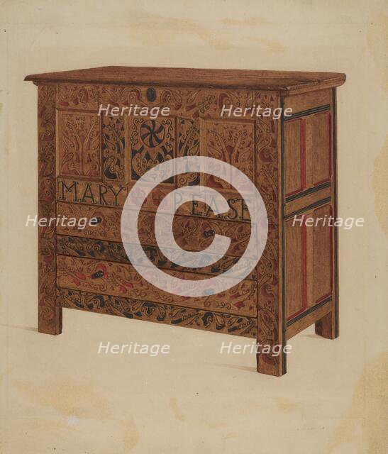 Hadley Chest, c. 1936. Creator: Lawrence Foster.