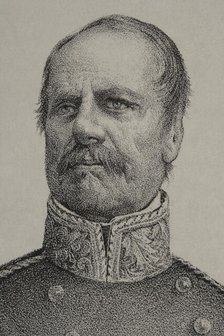 Rafael Maroto (1783-1847), Spanish military who fought on the Carlist faction during the 1st...,1869 Creator: Jose Cuevas.