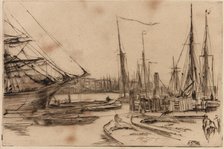 From Billingsgate, 1878. Creator: James Abbott McNeill Whistler.
