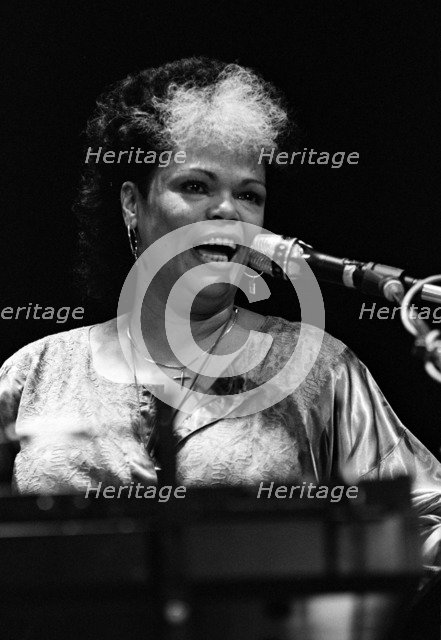 Tania Maria, Fairfield Halls, Croydon, Surrey, July 1987. Artist: Brian O'Connor.