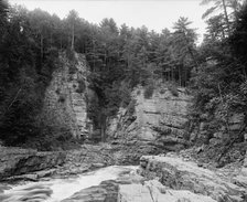 The Elbow, Ausable Chasm, between 1900 and 1910. Creator: Unknown.