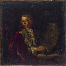 Portrait of man, formerly identified as Martin Desjardins (1640-1694), c1700. Creator: Unknown.