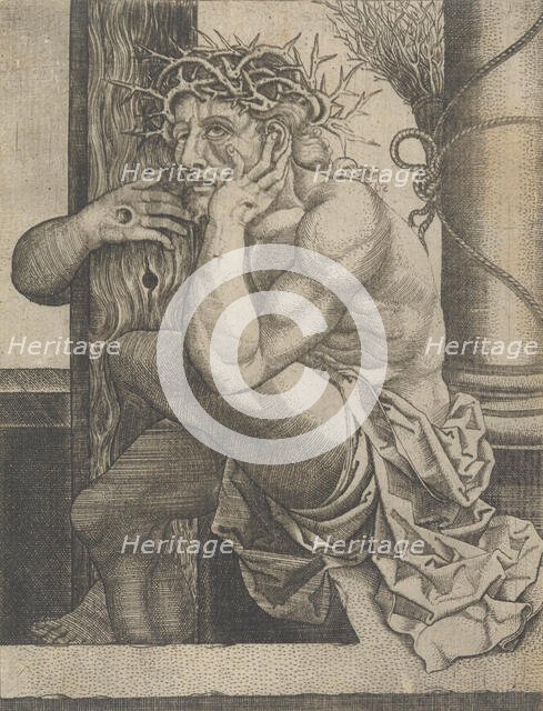 Christ as the Man of Sorrows, ca. 1522-25. Creator: Frans Crabbe van Espleghem.