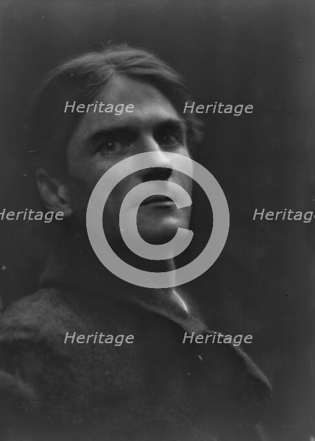 Keeler, Charles, Mr., portrait photograph, 1913. Creator: Arnold Genthe.