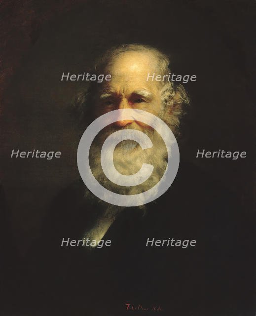 William Cullen Bryant, 1876 (?). Creator: Thomas Le Clear.