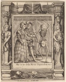Bridal Pair, 1651. Creator: Wenceslaus Hollar.