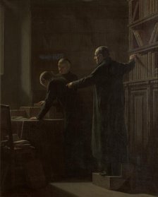 Librarian. Creator: Louis Jean Somers.