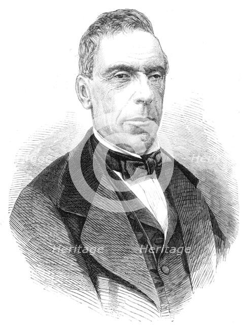 Senor Don José Joaquin Perez, the new President of Chili, 1861. Creator: Unknown.