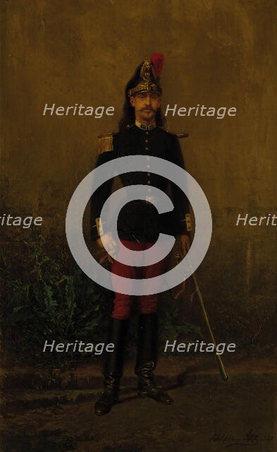 Prince Ferdinand Philippe, Duke of Orléans (1810-1842), 1883. Creator: Aze, Adolphe (1823-1884).