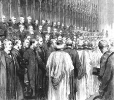 'The Funeral of the Late Right Hon. W.H.Smith held at Westminster Abbey; The Procession...', 1891. Creator: Unknown.