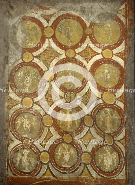 Decorative Panel with Eagles, first half 12th century (possibly 1129-34). Creator: Unknown.