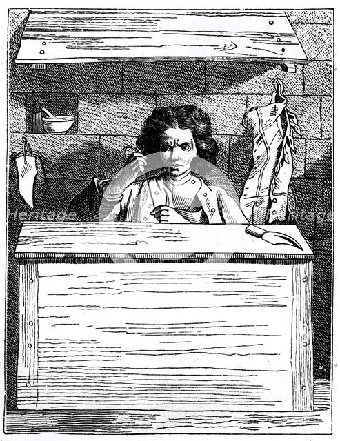 The Cobbler, 1737-1742.Artist: Bouchardon