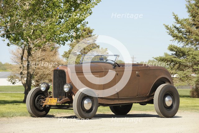 Ford Rodriguez Roadster Custom 1932. Artist: Simon Clay.