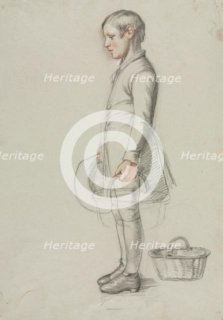 Study for "Country Cousins", c. 1847-1848. Creator: Richard Redgrave (British, 1804-1888).