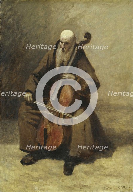 Monk with a Cello, 1874.