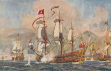 'British Warship of the 17th Century', 1924. Artist: Unknown.