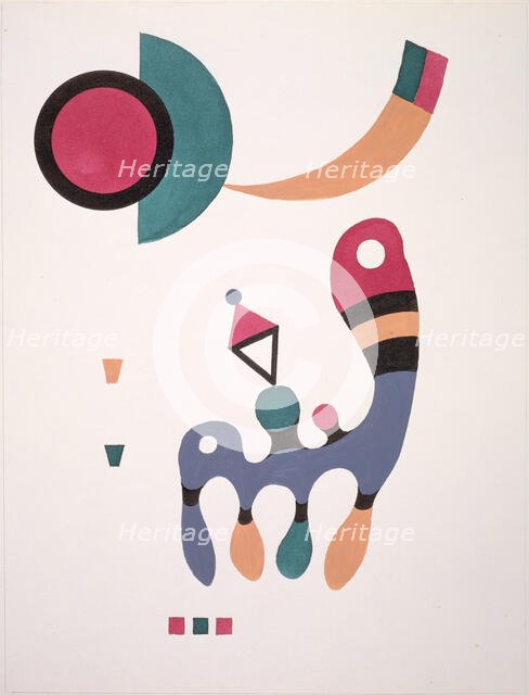 Composition, 1944. Creator: Kandinsky, Wassily Vasilyevich (1866-1944).
