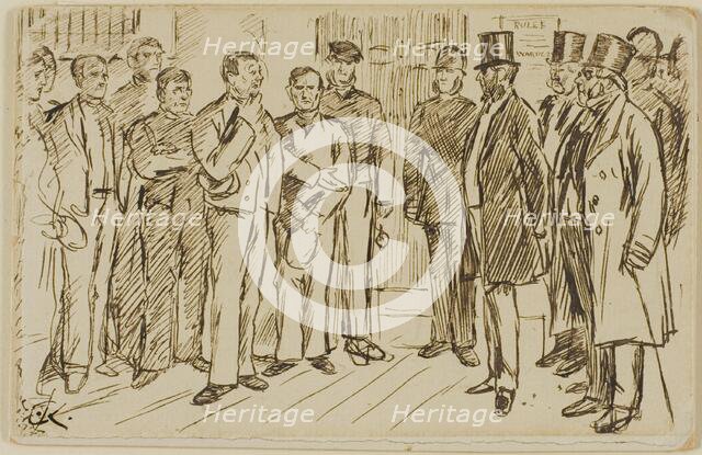 Identification of Prisoner, n.d. Creator: Charles Samuel Keene.