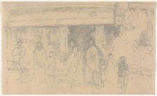 Shops at Chester. Creator: James McNeill Whistler (American, 1834-1903).