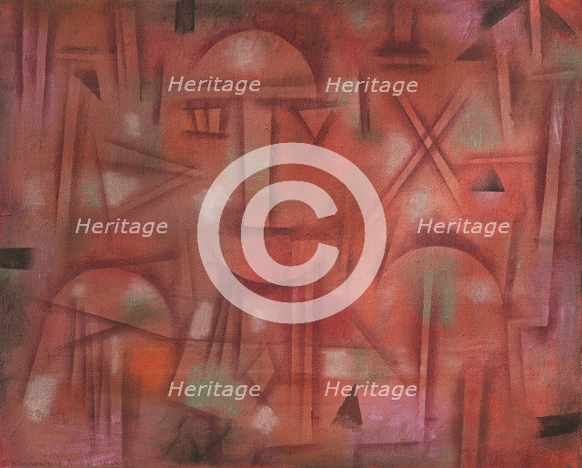 Physiognomic crystallisation, 1924.