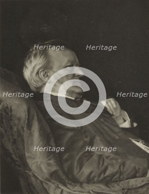 Portrait of the composer Richard Wagner (the last picture taken from life), 1883.