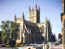 Bath Abbey, Somerset, c1955-1970. Creator: Arthur Charles Kirby Ware.