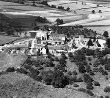Stokesay Castle, Shropshire, 1948. Artist: Aerofilms.