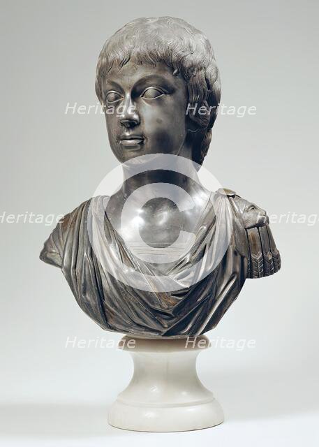 Emperor Franz I (II) of Austria as a child, 1780. Creator: Karl Georg Merville.