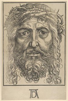 The Head of Christ Crowned with Thorns, ca. 1520. Creator: Sebald Beham.