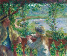 Near the Lake, 1879/80. Creator: Pierre-Auguste Renoir.