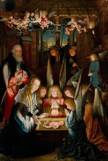 The Adoration of the Christ Child. Creator: Unknown.