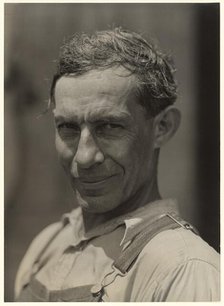 Mulatto Worker on John Henry cotton plantation, Melrose, Louisiana, 1940. Creator: Marion Post Wolcott.