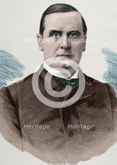 William McKinley (1843-1901), 25th President of the United States, 1890.  Creator: Unknown.