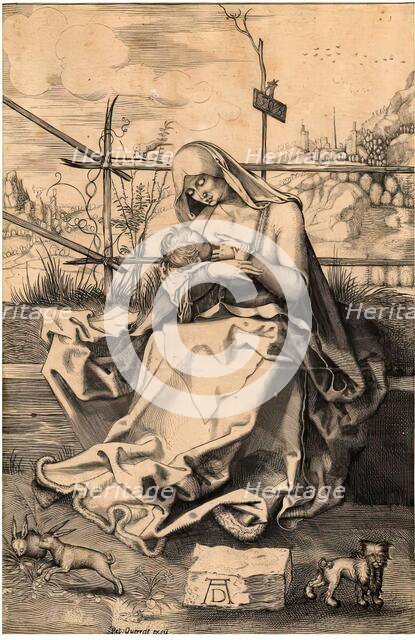Virgin Suckling the Child, 1503. Creator: Albrecht Durer.